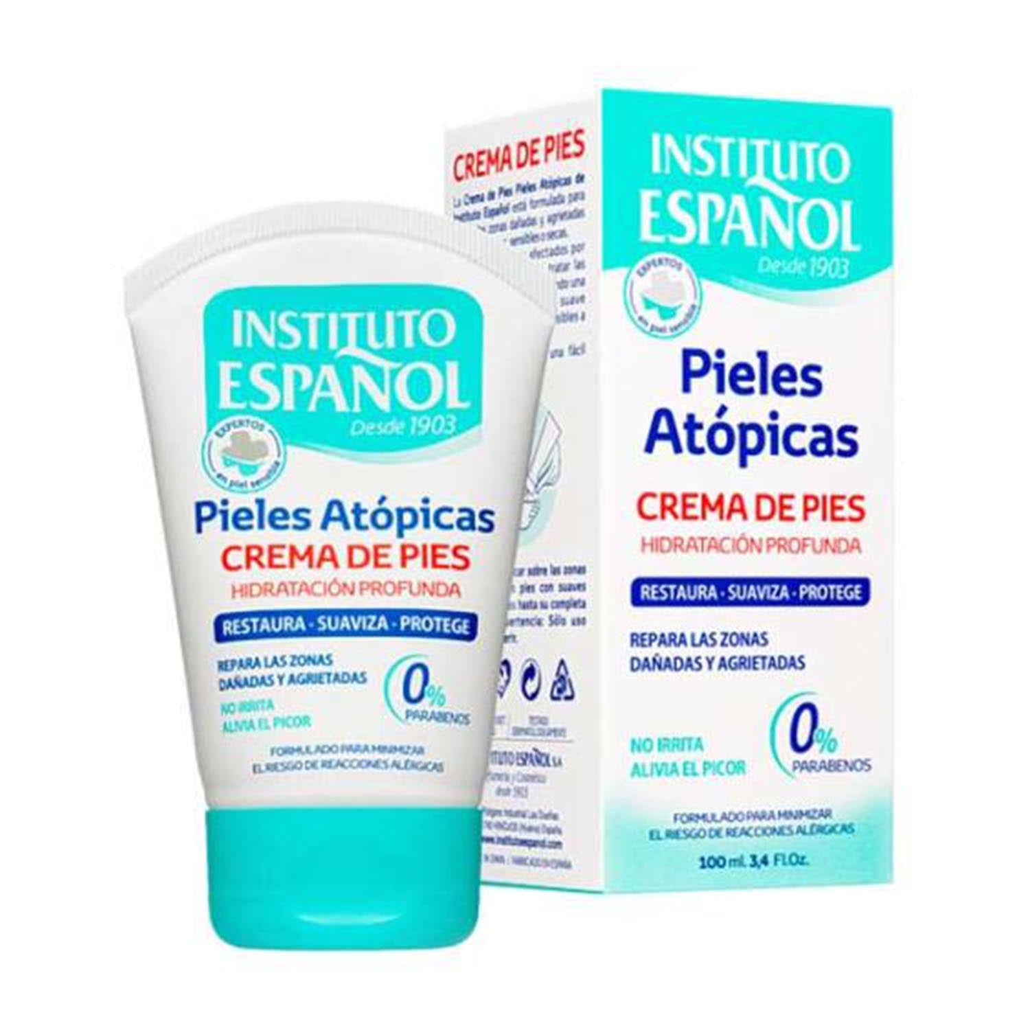 Instituto Español Pieles Atopicas Crema De Pies 100Ml